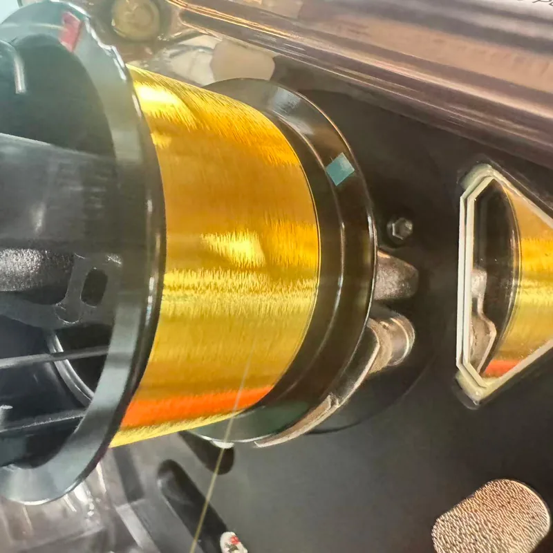 Bobina de hilo de contacto de oro puro del 99,99 % utilizado en los encapsulados LED de DENO